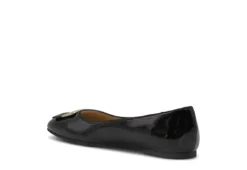 Adrienne Vittadini Womens Jacksi Flat - Black -Deals Viva Stride Store US 01 107383 04