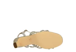 N By Nina Womens Bloom Sandal - Champagne -Deals Viva Stride Store US 01 107406 06