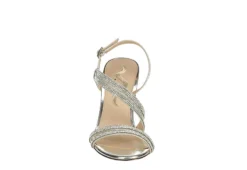 N By Nina Womens Sabetha Sandal - Silver -Deals Viva Stride Store US 01 107407 02