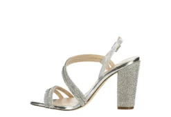 N By Nina Womens Sabetha Sandal - Silver -Deals Viva Stride Store US 01 107407 03
