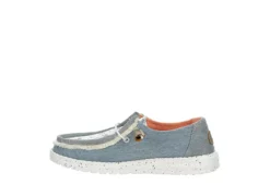 Heydude Womens Wendy Slip On Sneaker - Light Blue -Deals Viva Stride Store US 01 107485 03