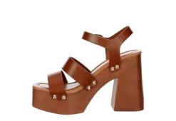 Madden Girl Womens Greenville Platform Sandal - Cognac -Deals Viva Stride Store US 01 107536 03