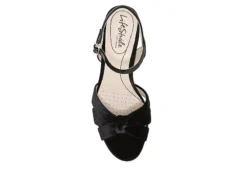 Lifestride Womens Lucky Platform Sandal - Black -Deals Viva Stride Store US 01 107621 05