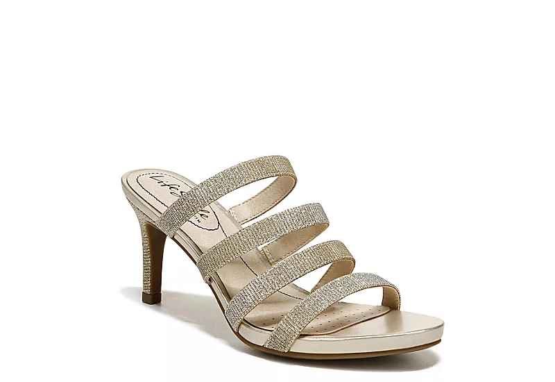Lifestride Womens Marquee Sandal - Gold 1 Lifestride Womens Marquee Sandal - Gold