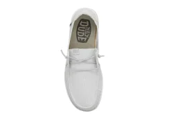 Heydude Womens Wendy Slip On Sneaker - White -Deals Viva Stride Store US 01 107704 04