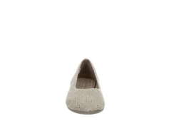 Skechers Womens Cleo 2.0 Knitty Witty Flat - Taupe -Deals Viva Stride Store US 01 107722 02