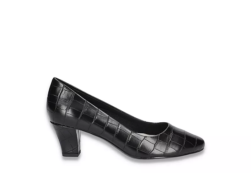 Easy Street Womens Ballari Pump - Black 1 Easy Street Womens Ballari Pump - Black