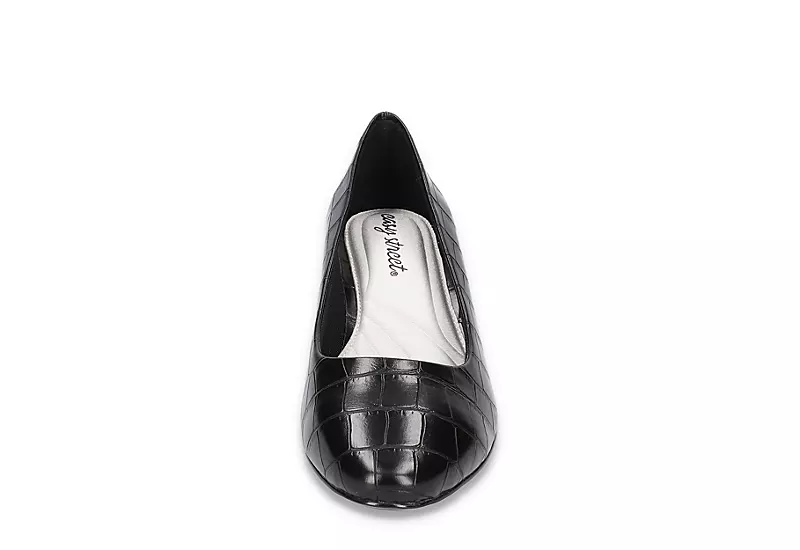 Easy Street Womens Ballari Pump - Black 3 Easy Street Womens Ballari Pump - Black - Image 3