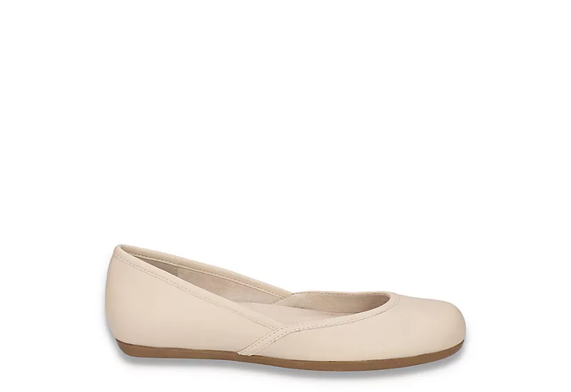 Easy Street Womens Tamar Flat - Bone 2 Easy Street Womens Tamar Flat - Bone - Image 2