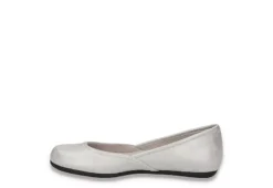Easy Street Womens Tamar Flat - Silver -Deals Viva Stride Store US 01 108017 03