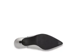 Easy Street Womens Emerin Slingback Pump - Silver -Deals Viva Stride Store US 01 108061 06