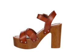 Limelight Womens April Platform Sandal - Cognac -Deals Viva Stride Store US 01 132101 04