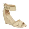 Chinese Laundry Womens Celly Wedge Sandal - Beige