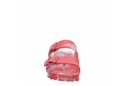 Birkenstock Womens Arizona Essentials Slide Sandal - Coral -Deals Viva Stride Store US 01 201446 02