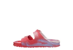 Birkenstock Womens Arizona Essentials Slide Sandal - Coral -Deals Viva Stride Store US 01 201446 03