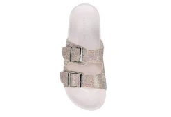 Madden Girl Womens Teddy Footbed Slide Sandal - Blush -Deals Viva Stride Store US 01 201894 05
