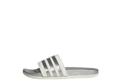 Adidas Womens Adilette Comfort Slide Sandal - White -Deals Viva Stride Store US 01 202095 02