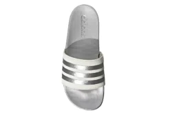 Adidas Womens Adilette Comfort Slide Sandal - White -Deals Viva Stride Store US 01 202095 03
