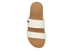 Reef Womens Banded Horizon Hi Slide Sandal - White -Deals Viva Stride Store US 01 202350 05