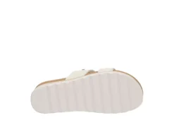 Reef Womens Banded Horizon Hi Slide Sandal - White -Deals Viva Stride Store US 01 202350 06