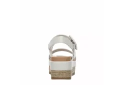 Michael By Michael Shannon Womens Kira Platform Sandal - Ivory -Deals Viva Stride Store US 01 202471 04