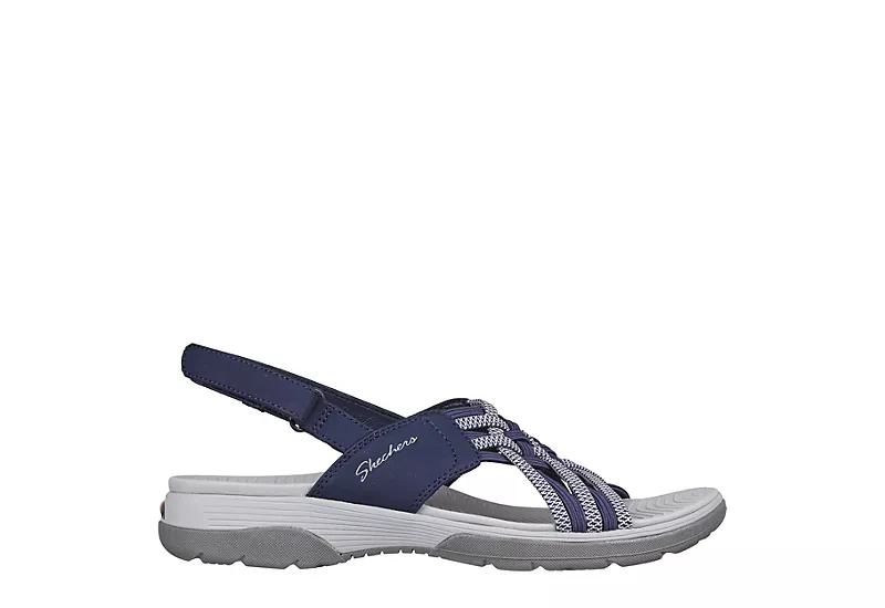 Skechers Womens Arch Fit Reggae Sport-hometown Womens Sandal - Navy 2 Skechers Womens Arch Fit Reggae Sport-hometown Womens Sandal - Navy - Image 2
