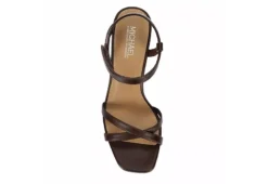 Michael By Michael Shannon Womens Lulu Wedge Sandal - Espresso -Deals Viva Stride Store US 01 202628 05