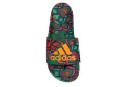 Adidas Womens Adilette Comfort Slide Sandal - Green 12 Adidas Womens Adilette Comfort Slide Sandal - Green -Deals Viva Stride Store US 01 202664 05