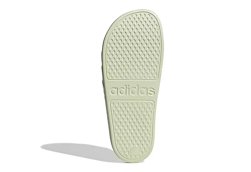 Adidas Womens Adilette Aqua Slide Sandal - Pale Green 5 Adidas Womens Adilette Aqua Slide Sandal - Pale Green - Image 5
