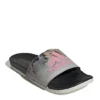 Adidas Womens Adilette Comfort Slide Sandal - Grey