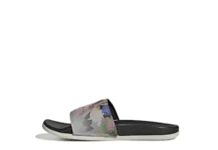 Adidas Womens Adilette Comfort Slide Sandal - Grey -Deals Viva Stride Store US 01 202669 02