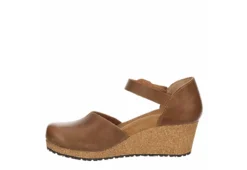 Birkenstock Womens Mary Wedge Sandal - Cognac -Deals Viva Stride Store US 01 202702 03