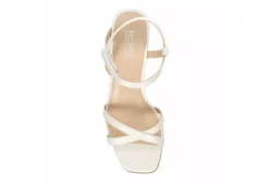 Michael By Michael Shannon Womens Lulu Wedge Sandal - White -Deals Viva Stride Store US 01 202740 05