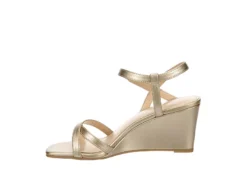 Maripe Womens Lexie Wedge Sandal - Gold -Deals Viva Stride Store US 01 202778 03