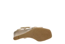 Maripe Womens Lexie Wedge Sandal - Gold -Deals Viva Stride Store US 01 202778 06