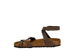 Birkenstock Womens Yara Footbed Sandal - Brown -Deals Viva Stride Store US 01 202790 03