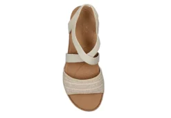 Skechers Womens Arch Fit Beach Kiss Sandal - Natural -Deals Viva Stride Store US 01 202836 03
