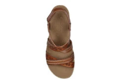 Skechers Womens Beverlee-delicate Glow Wedge Sandal - Cognac -Deals Viva Stride Store US 01 202852 03