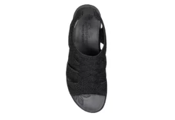 Skechers Womens Pier Lite-memory Maker Sandal - Black -Deals Viva Stride Store US 01 203055 05