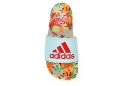 Adidas Womens Adilette Comfort Slide Sandal - Aqua -Deals Viva Stride Store US 01 203097 05