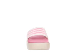 Adidas Womens Adilette Platform Slide Sandal - Pink -Deals Viva Stride Store US 01 203101 02