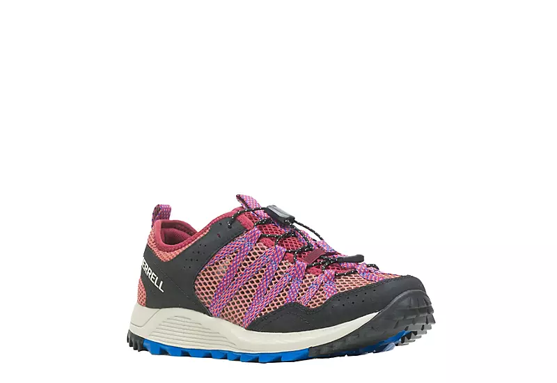 Merrell Womens Wildwood Aerosport Aqua Shoe - Pink 1 Merrell Womens Wildwood Aerosport Aqua Shoe - Pink