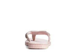 Sperry Womens Seafish Iridescent Sparkle Flip Flop Sandal - Blush -Deals Viva Stride Store US 01 203196 02