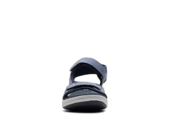 Clarks Womens Mira Bay Sandal - Denim -Deals Viva Stride Store US 01 203200 02
