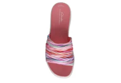 Clarks Womens Drift Petal Slide Sandal - Multicolor 12 Clarks Womens Drift Petal Slide Sandal - Multicolor -Deals Viva Stride Store US 01 203205 05