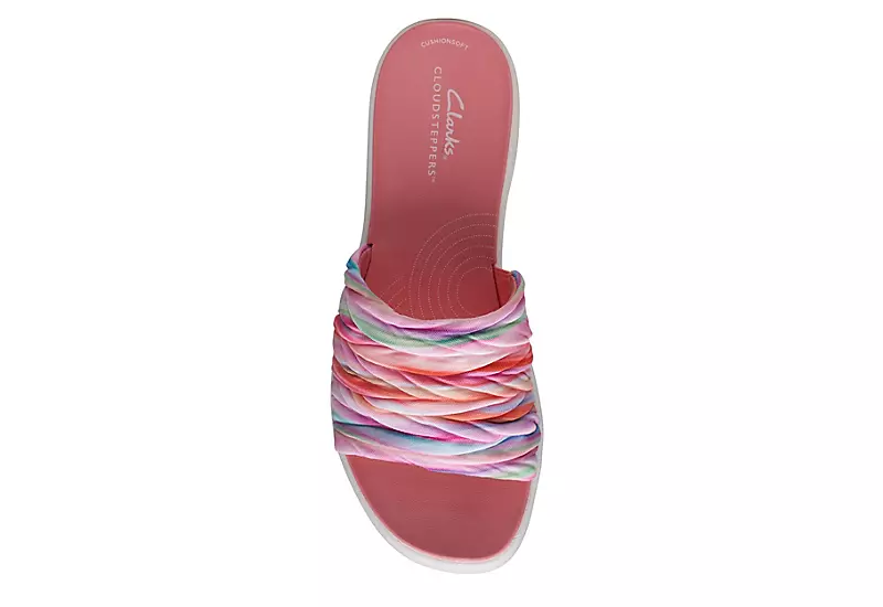 Clarks Womens Drift Petal Slide Sandal - Multicolor 6 Clarks Womens Drift Petal Slide Sandal - Multicolor - Image 6
