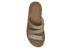 Skechers Womens Beverlee Always Classy Wedge Sandal - Rose Gold -Deals Viva Stride Store US 01 203241 03