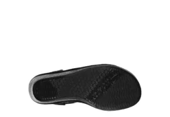 Skechers Womens Rumble On - Camp Glam Wedge Sandal - Black -Deals Viva Stride Store US 01 203242 04