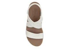 Skechers Womens Beverlee Love Stays Wedge Sandal - White -Deals Viva Stride Store US 01 203263 03