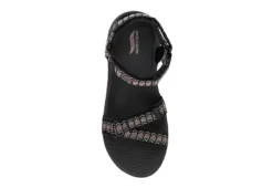 Skechers Womens Affinity Sandal - Black -Deals Viva Stride Store US 01 203279 05